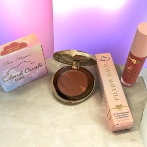 Too Faced Cloud Crush Blush and Pillow Balm - NEW